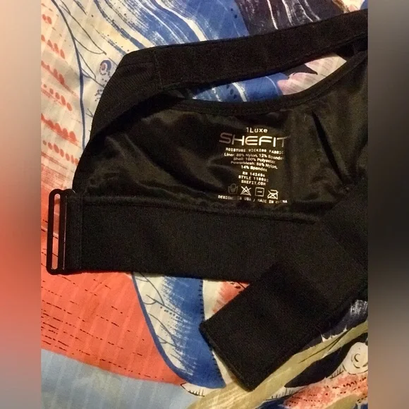 SHEFIT Black Sports Bra - Picture 4 of 7